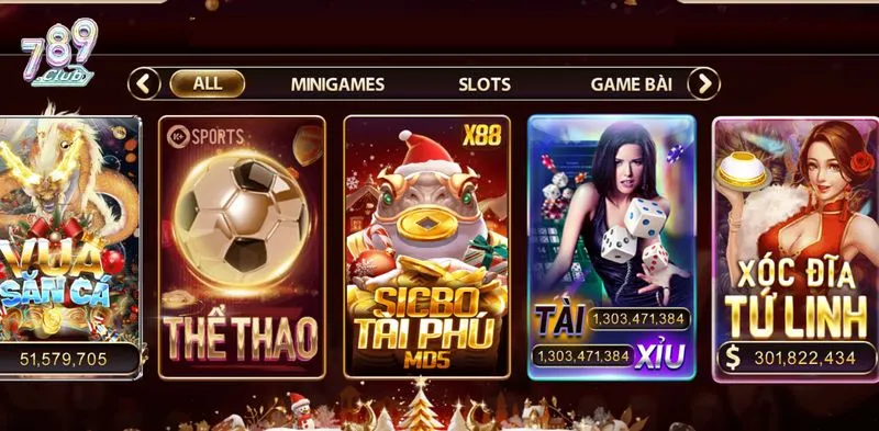 Khám phá tổng game Sicbo tài phú 789club hot hit